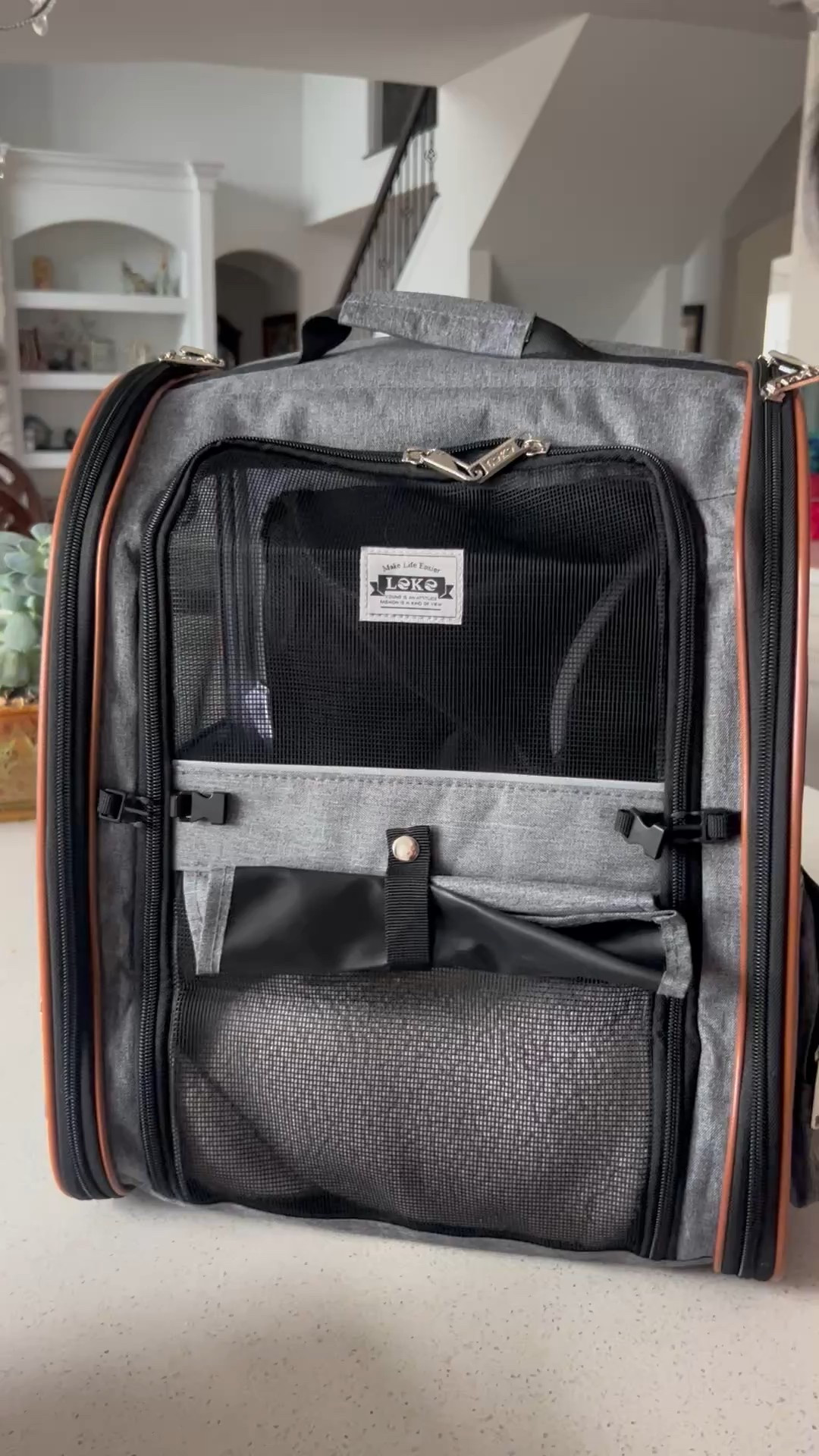 Cat carrier backpack for our newest little kitten friend 

#LTKPets #LTKFamily