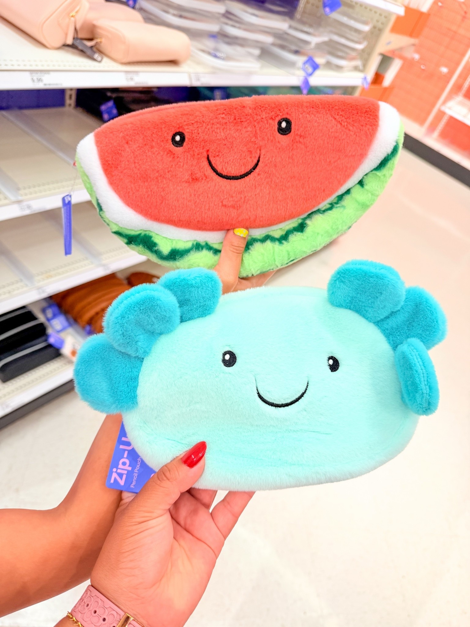 New plushie pencil ✏️ pouches 💫

#LTKKids
