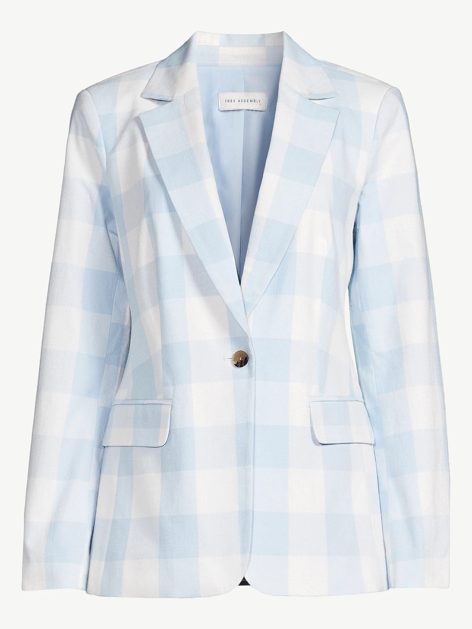 Free Assembly Women's Slim Single-Breasted Blazer | Walmart (US)