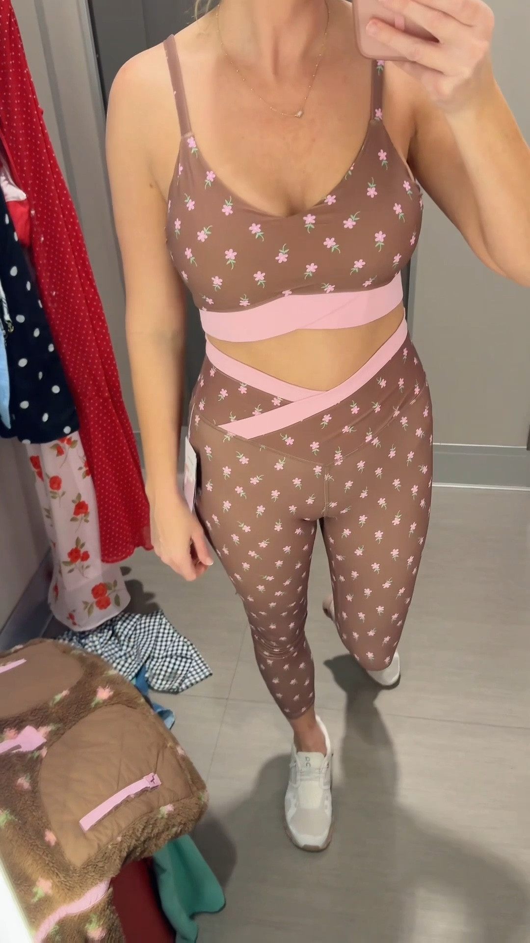 Everything is linked in my LTK 💕
Target fitting room try on with the cutest athletic sets that also come in girls sizes so you can match your daughter. Obsessed with the red heart set and the floral athletic sets. Also sharing my favorite Levi shorts styled with this pink sweater. And these super comfy pants that are stretchy but can totally be dressed up. So many good finds in one haul 🛍️✨

#targethaul #tryonhaul #fyp #TargetSwim #targetfinds 

#LTKSaleAlert #LTKfitnessgoals #LTKActive