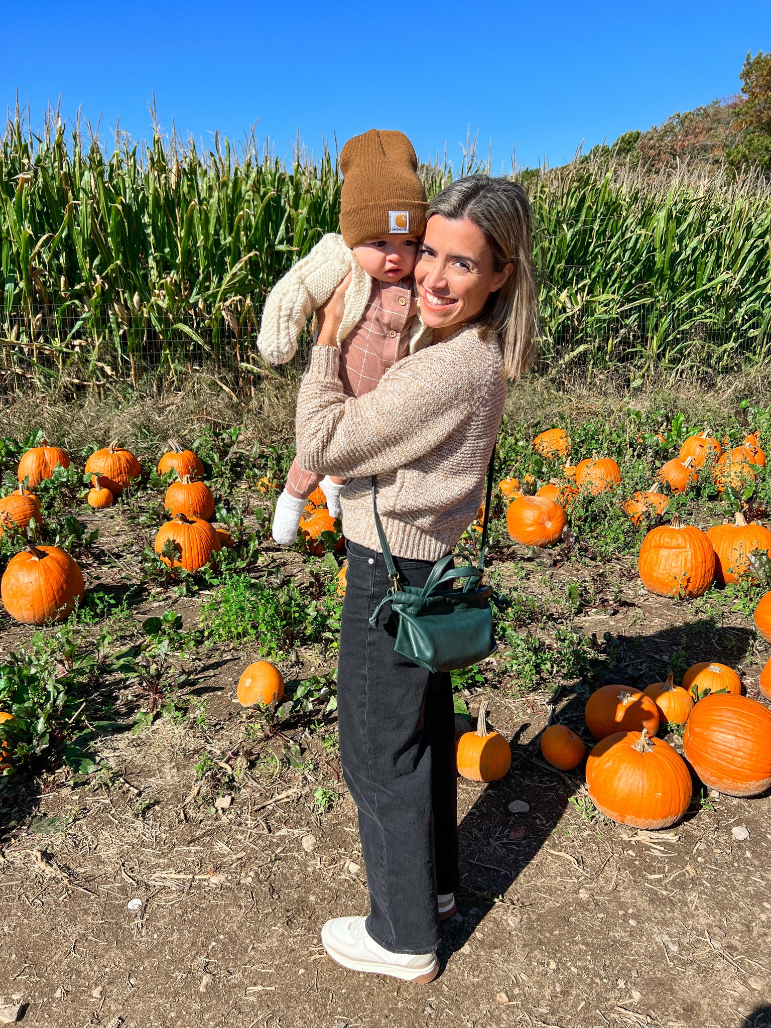 Jeans wearing normal size (size down if in between) 
Sweater runs small size medium 

#LTKunder50 #LTKSeasonal #LTKsalealert