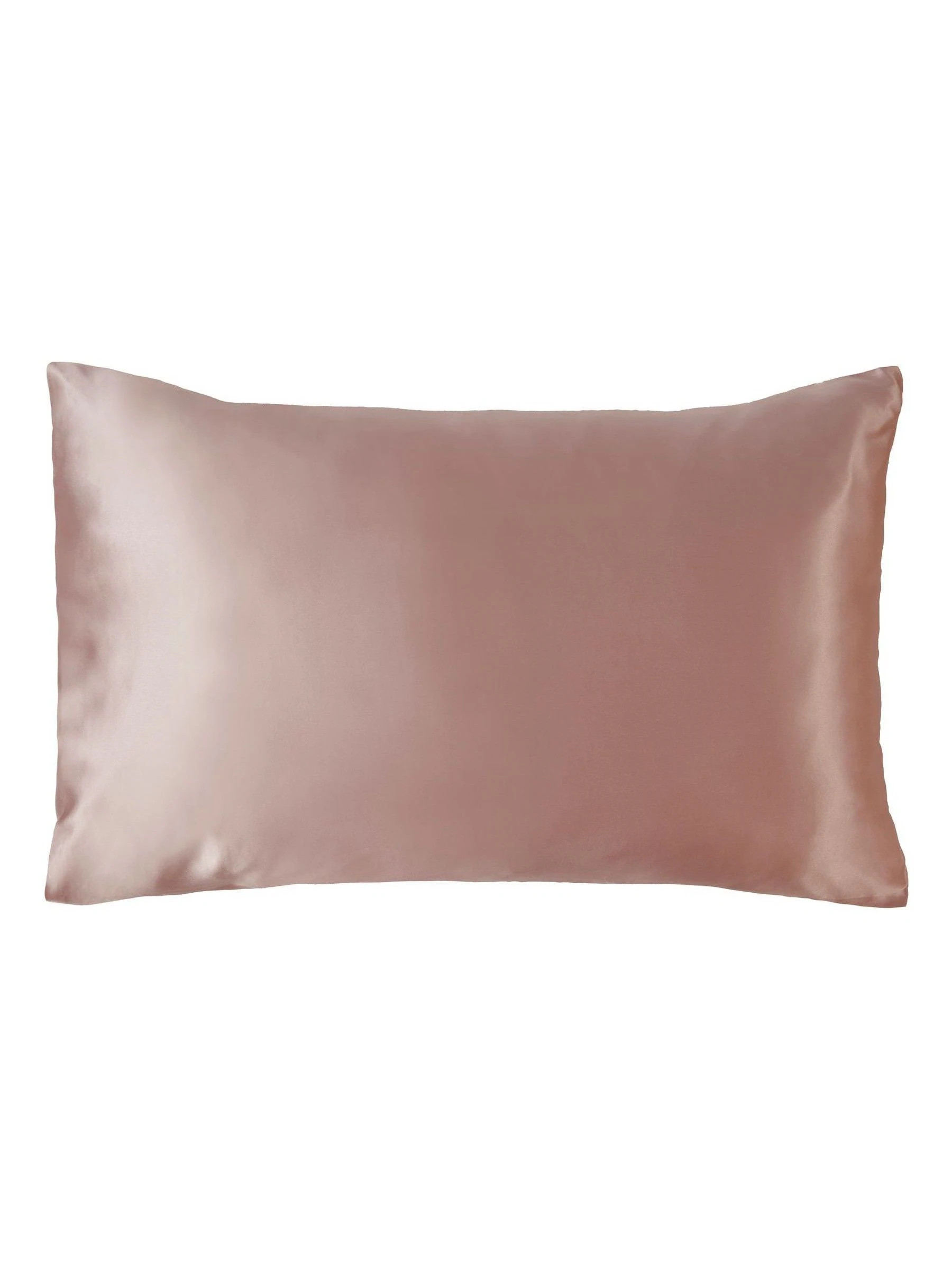 Silky Silks Silky Silks Mellow Pink Mulberry Silk Standard Pillowcase | Next US