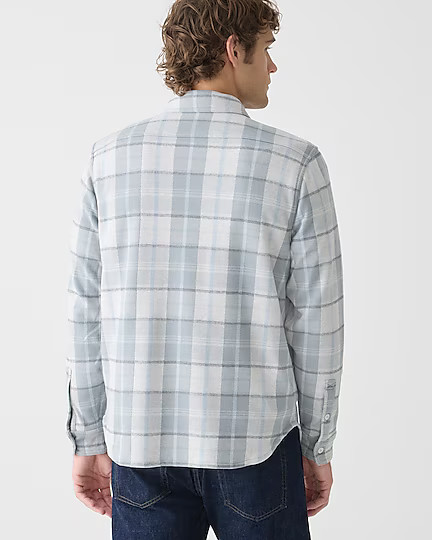 Seaboard soft-knit shirt in plaid | J. Crew US