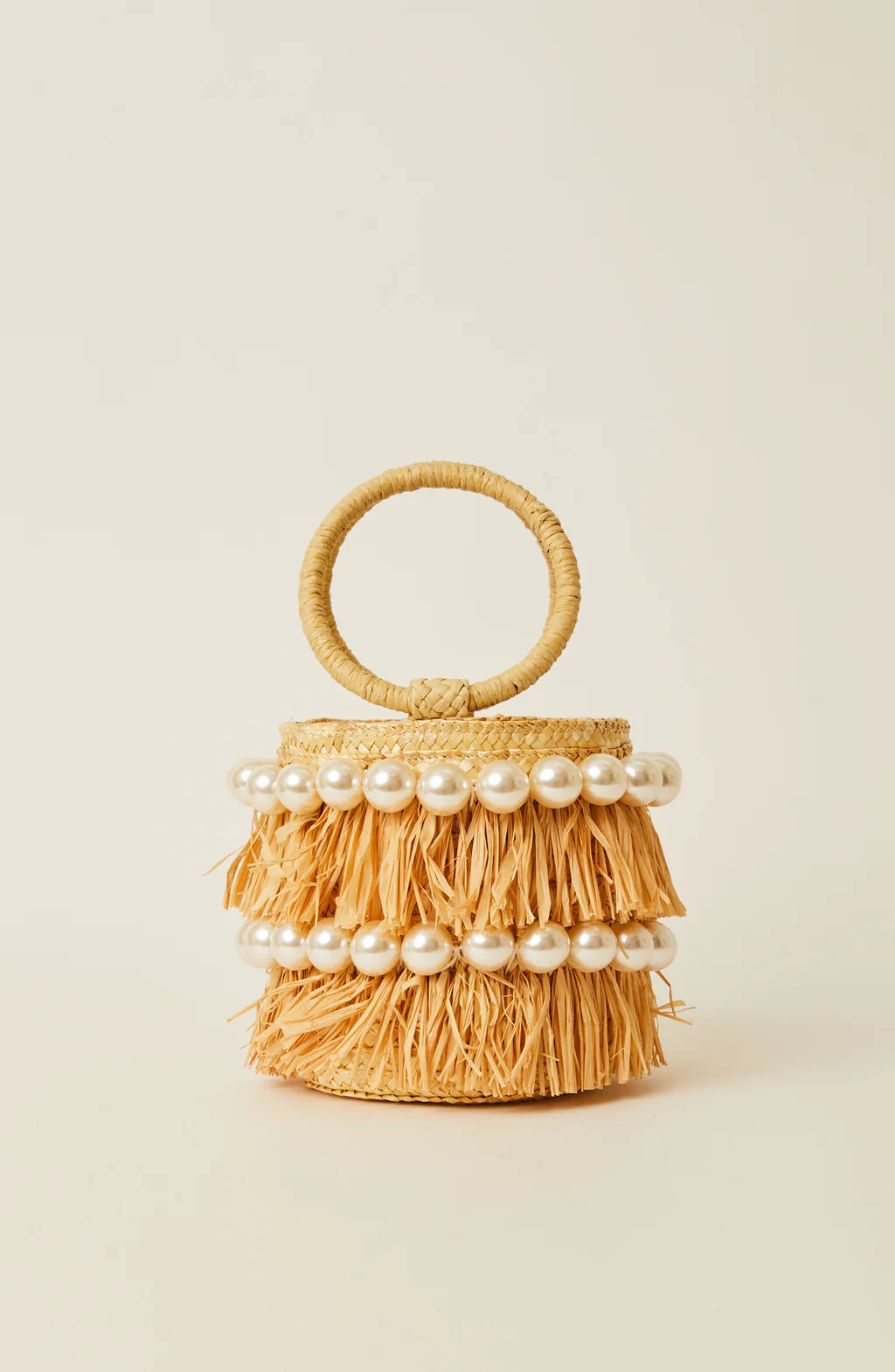 LIV ROUND PEARL BUCKET | btb Los Angeles