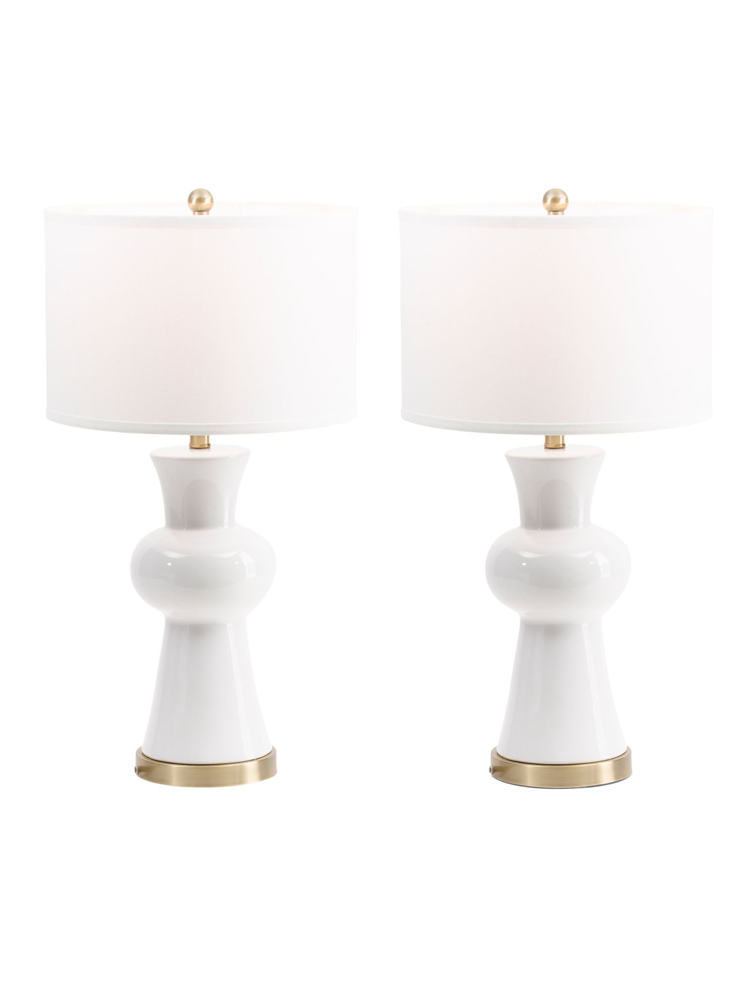 Set Of 2 Lola Column Lamps | TJ Maxx