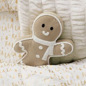 Gingerbread Man Pillow | Pottery Barn Teen