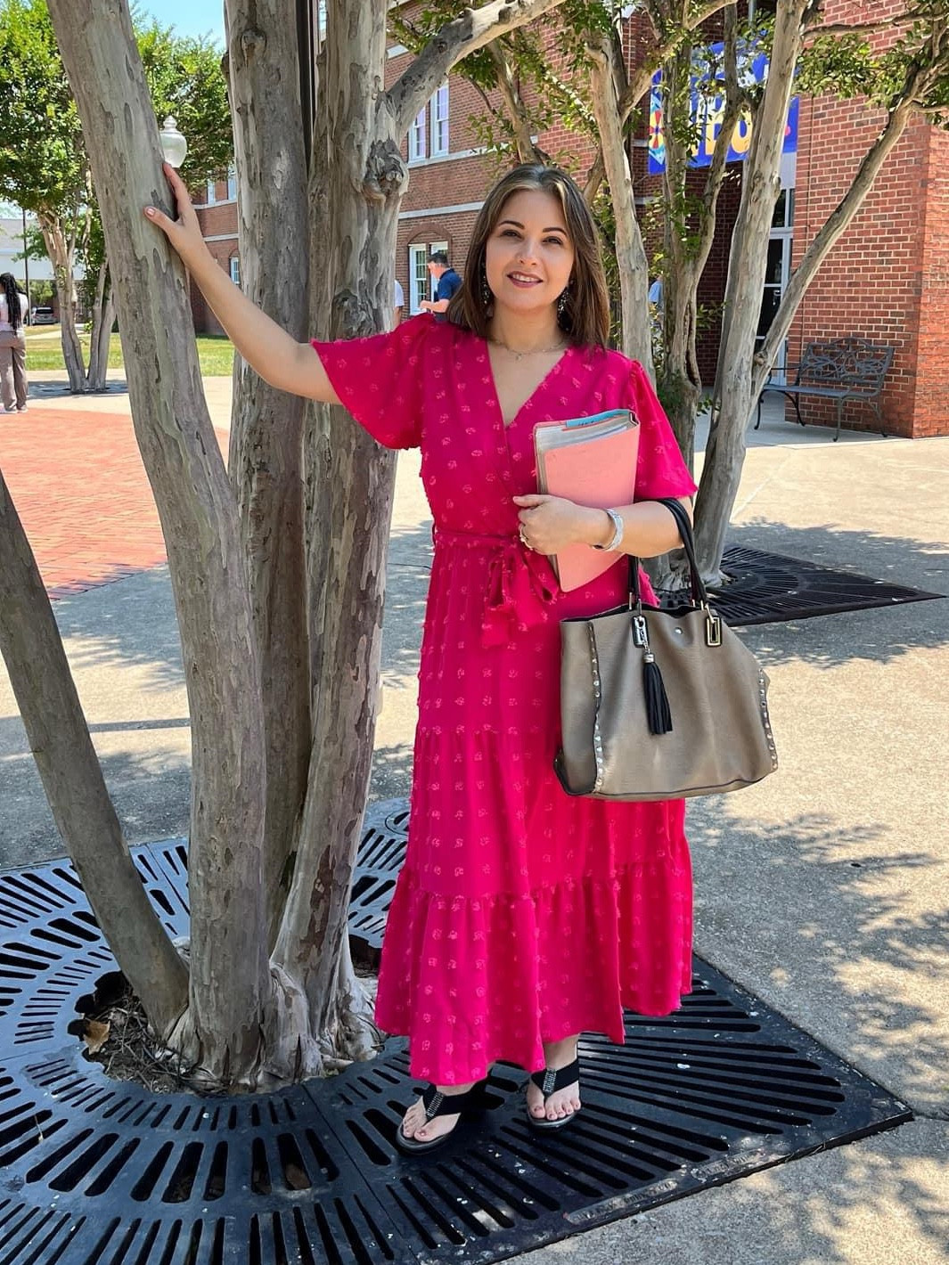 Beautiful dress for this wonderful Spring Season! I love this dress!! The fabric is so soft and the color is vibrant and beautiful!! 

#LTKstyletip #LTKworkwear #LTKSeasonal