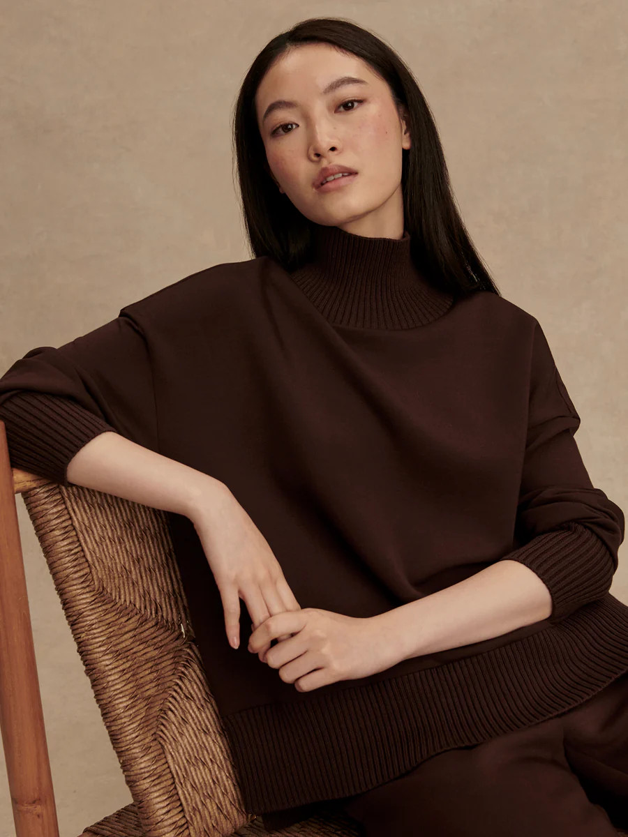 Barker High Neck Sweat | Varley US | Varley US