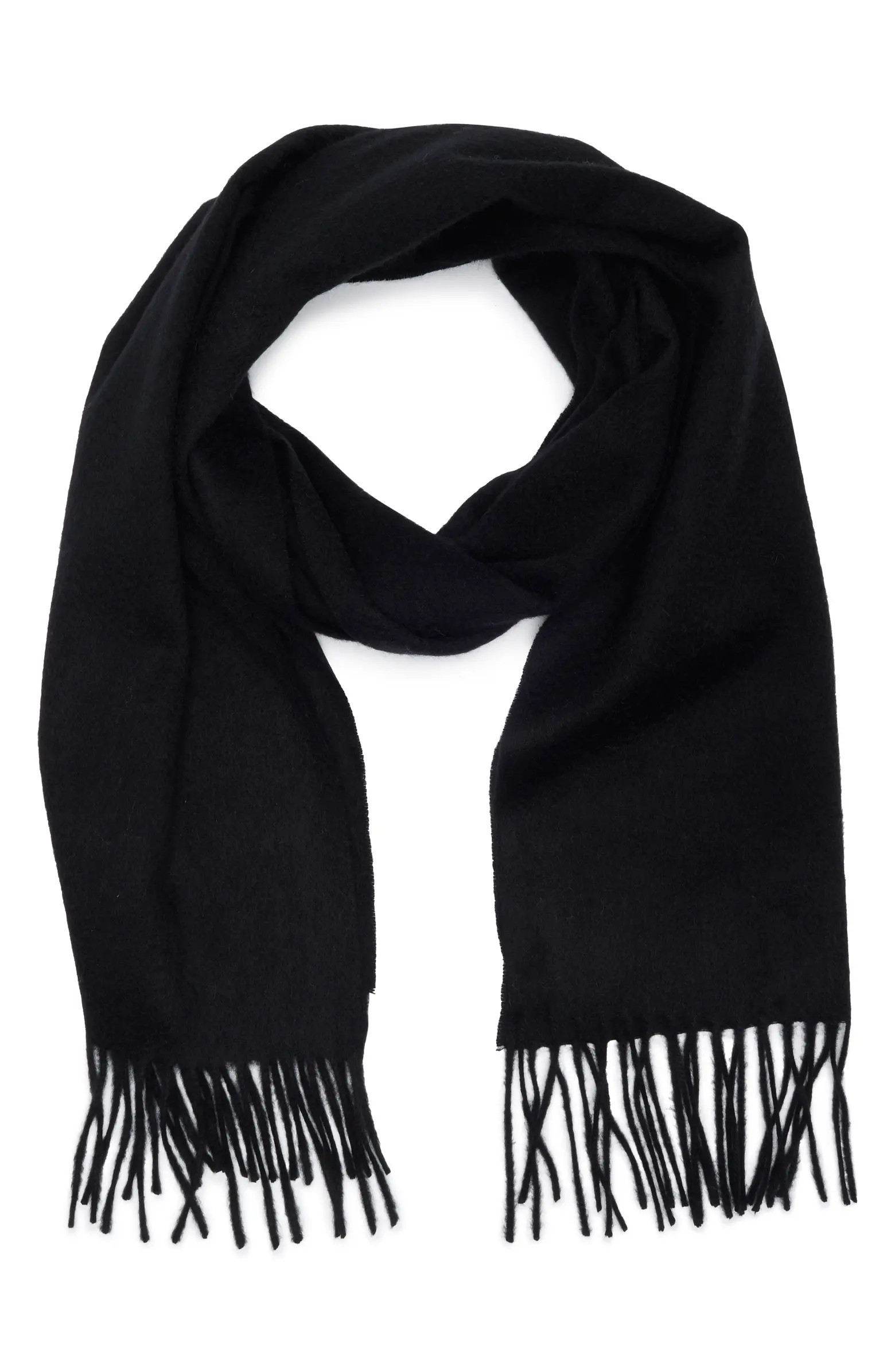 Men's Cashmere Fringe Scarf | Nordstrom Rack