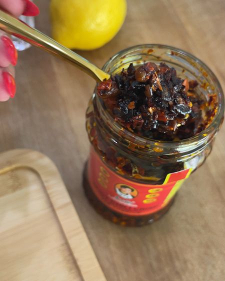 It’s embarrassing how many jar of this liquid gold 🔥 we’ve gone through, but we can’t get enough!

Family meals get a little bit of this thrown on top - LAOGANMA is our favorite chili crisp oil. It goes on everything from our favorite Asian dishes to breakfast favorites like fried eggs! This chili crisp oil is officially getting added to our “empties” highlight of products we love so much that we finish them and buy again on repeat. I add this to my
Target shipments 

#LTKFindsUnder50 #LTKHome
