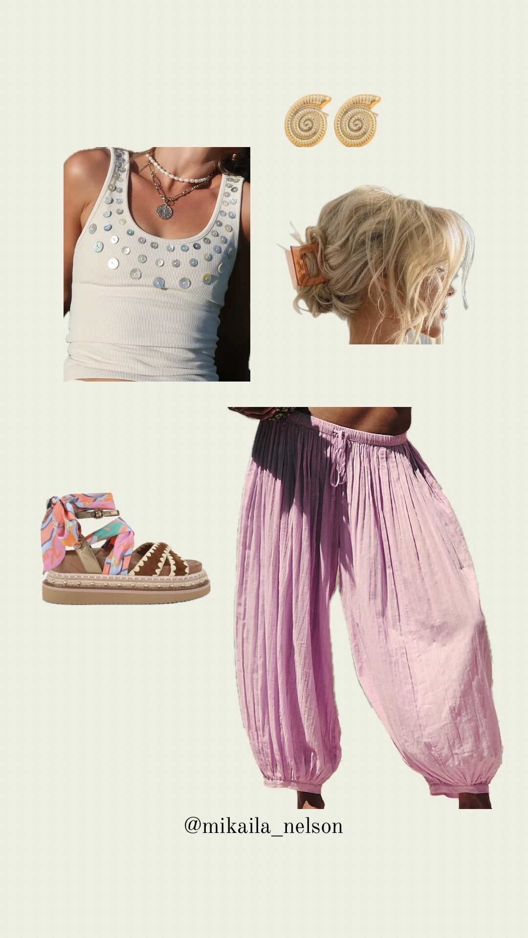 Easy vacation outfit
Top is from maddy Jae 
Free people balloon pants

#LTKmomlife #LTKgrwm #LTKootd