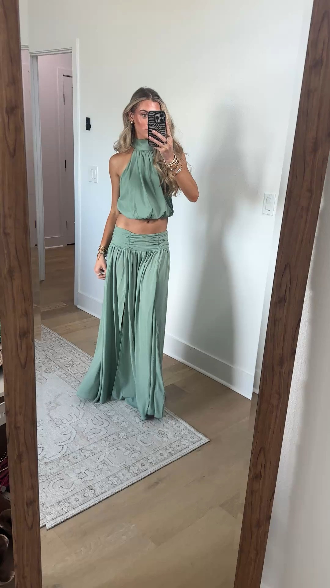 Saint tropez themed day party so I’m wearing this Showpo size 2 matching skirt set size down in the skirt since it’s low rise with my favorite Walmart wedges and my @Vivrelle YSL bag my code for vivrelle is SLOANEVOSEN.

#LTKootd #LTKdayinmylife #LTKSeasonal
