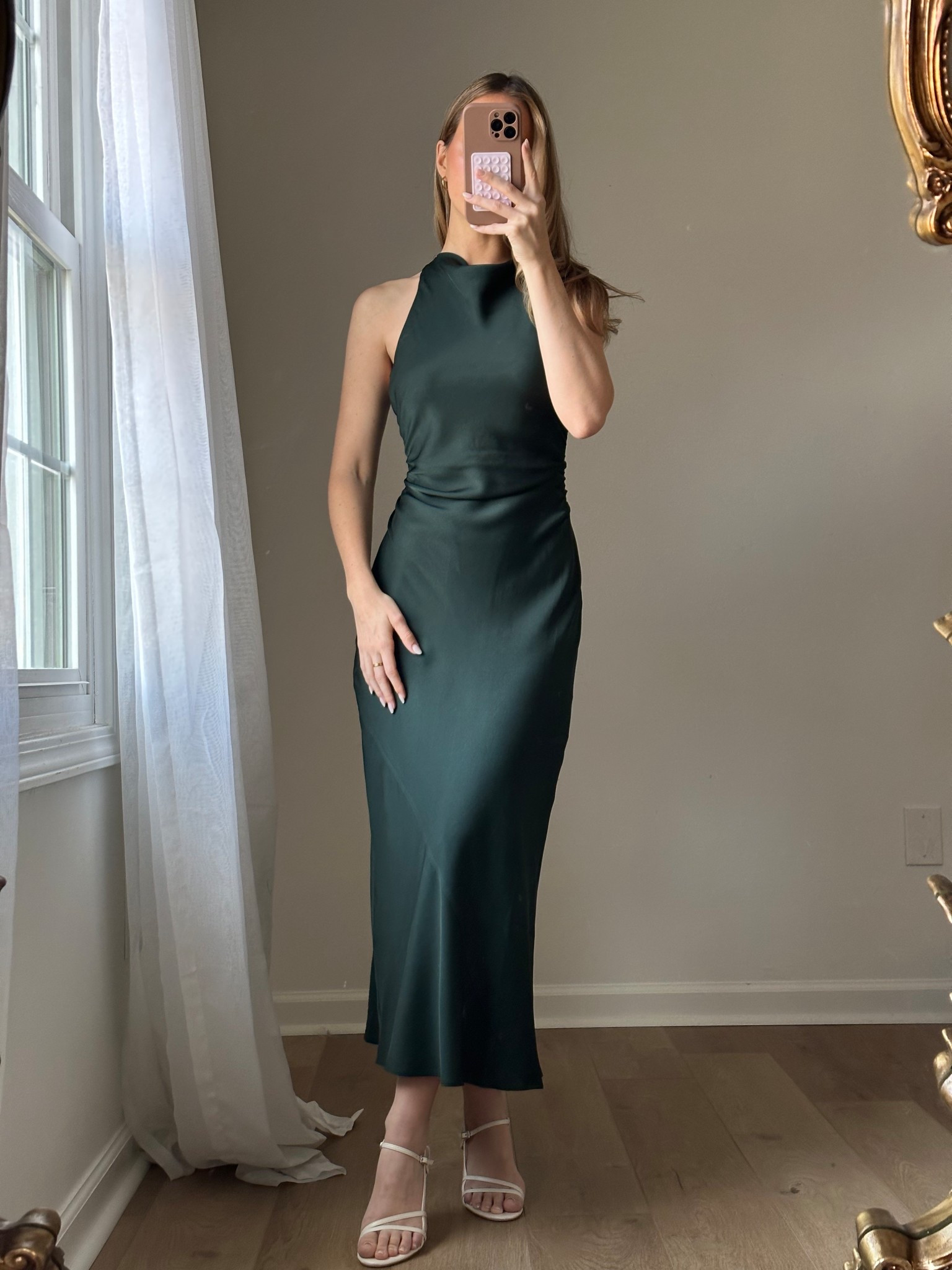 Size XS in dress from quince 🤎

#LTKHoliday #LTKWedding