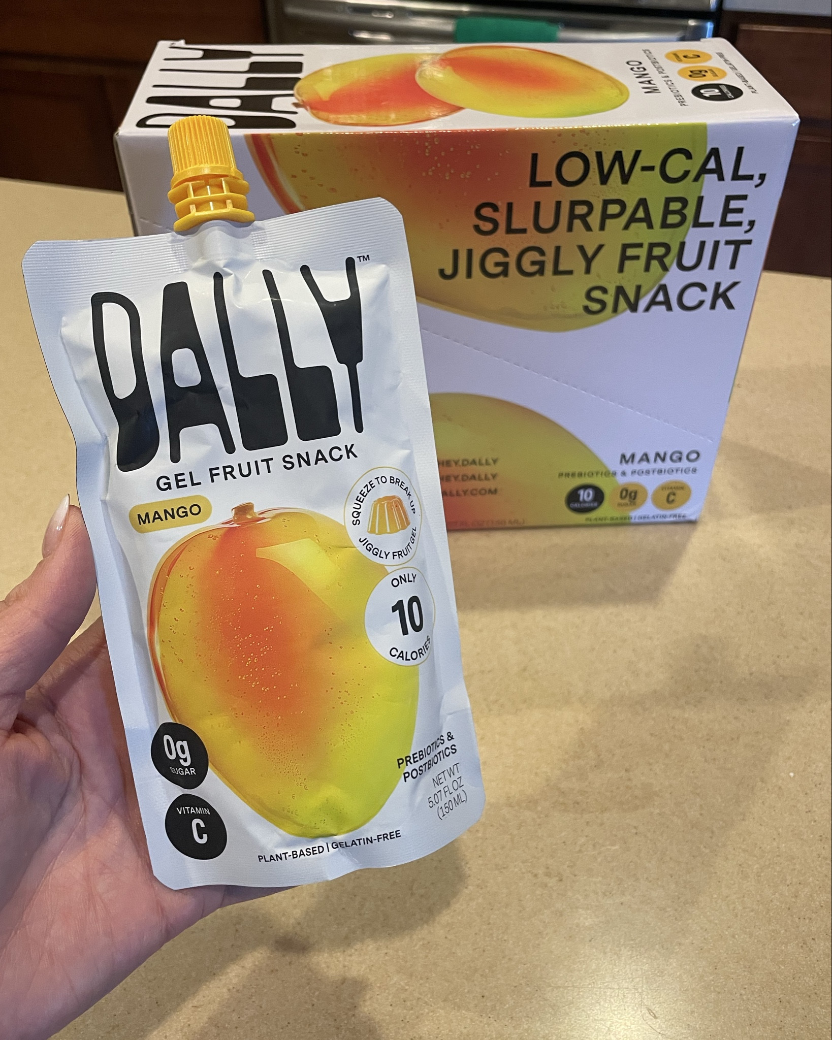Dally is now available @target This slurpable gel fruit snack is clean label certified, has 0g added sugar, only has 10 calories, is surprisingly filling plus it tastes delicious 

#LTKTravel #LTKfoodie #LTKfitnessgoals