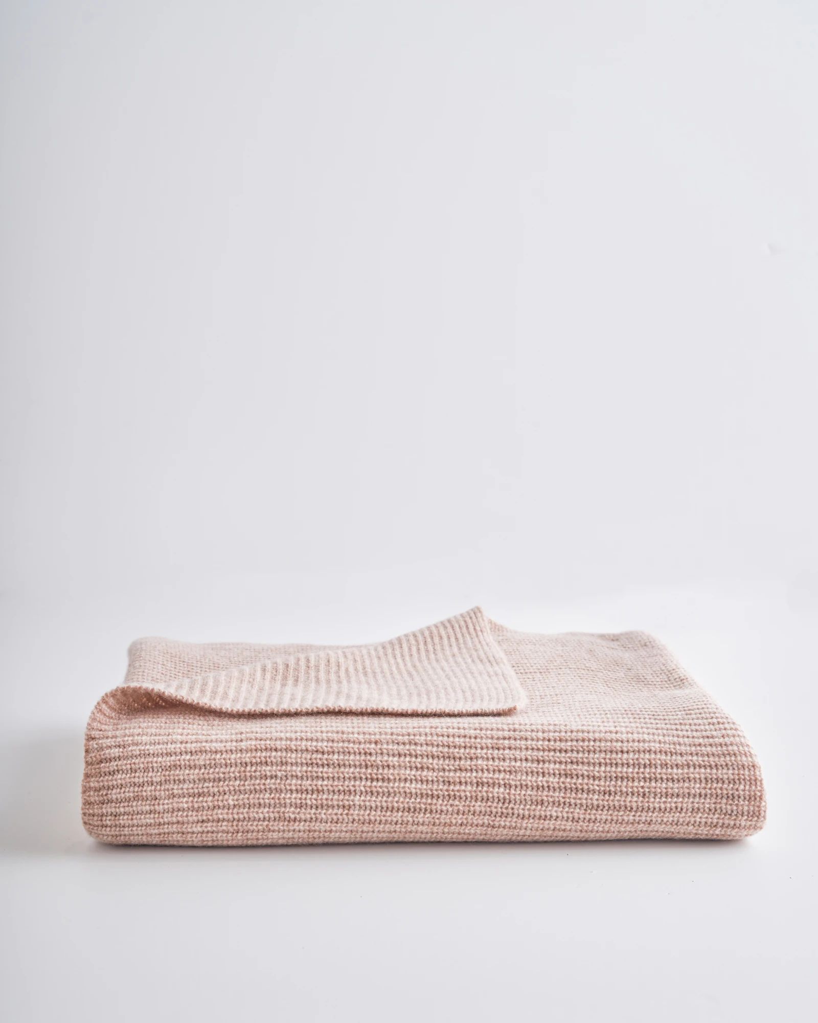 Ribbed Knit Cashmere Throw | Quince