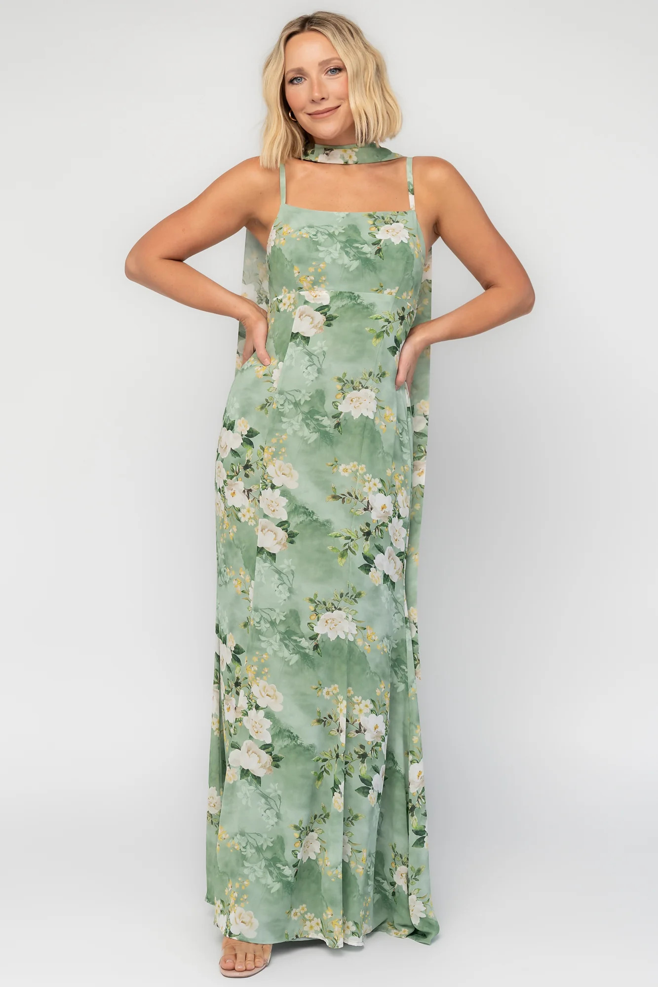Province Maxi Dress | Sage Floral | Baltic Born