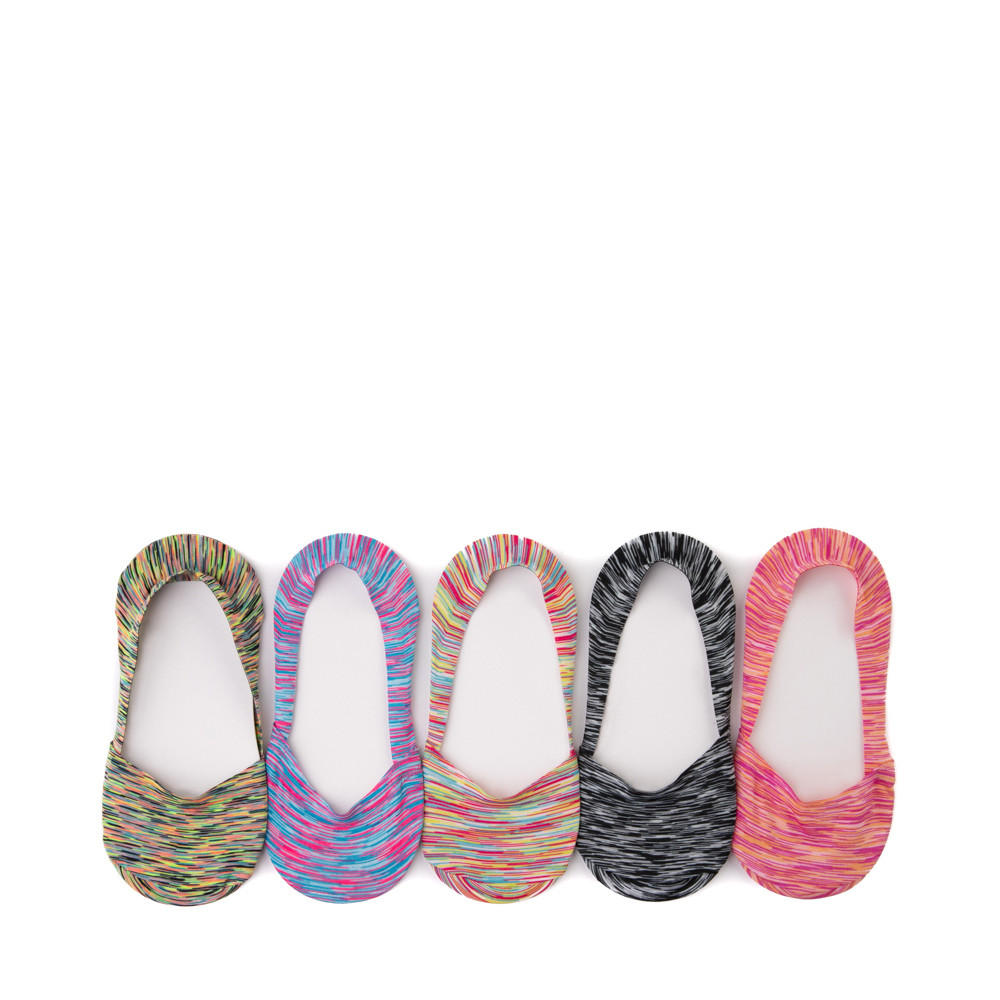 Womens Space Dye Liners 5 Pack - Multi | Journeys