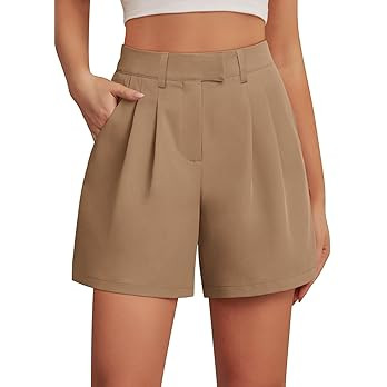 Feiersi Wide Leg Shorts, Shorts with Pockets | Amazon (US)