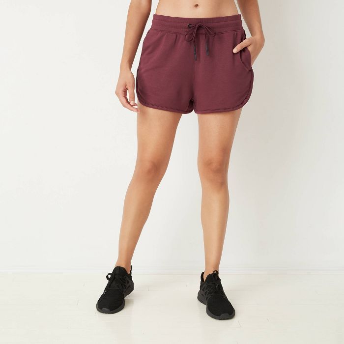 Women's Mid-Rise Cozy Shorts with Drawstring - JoyLab™ | Target