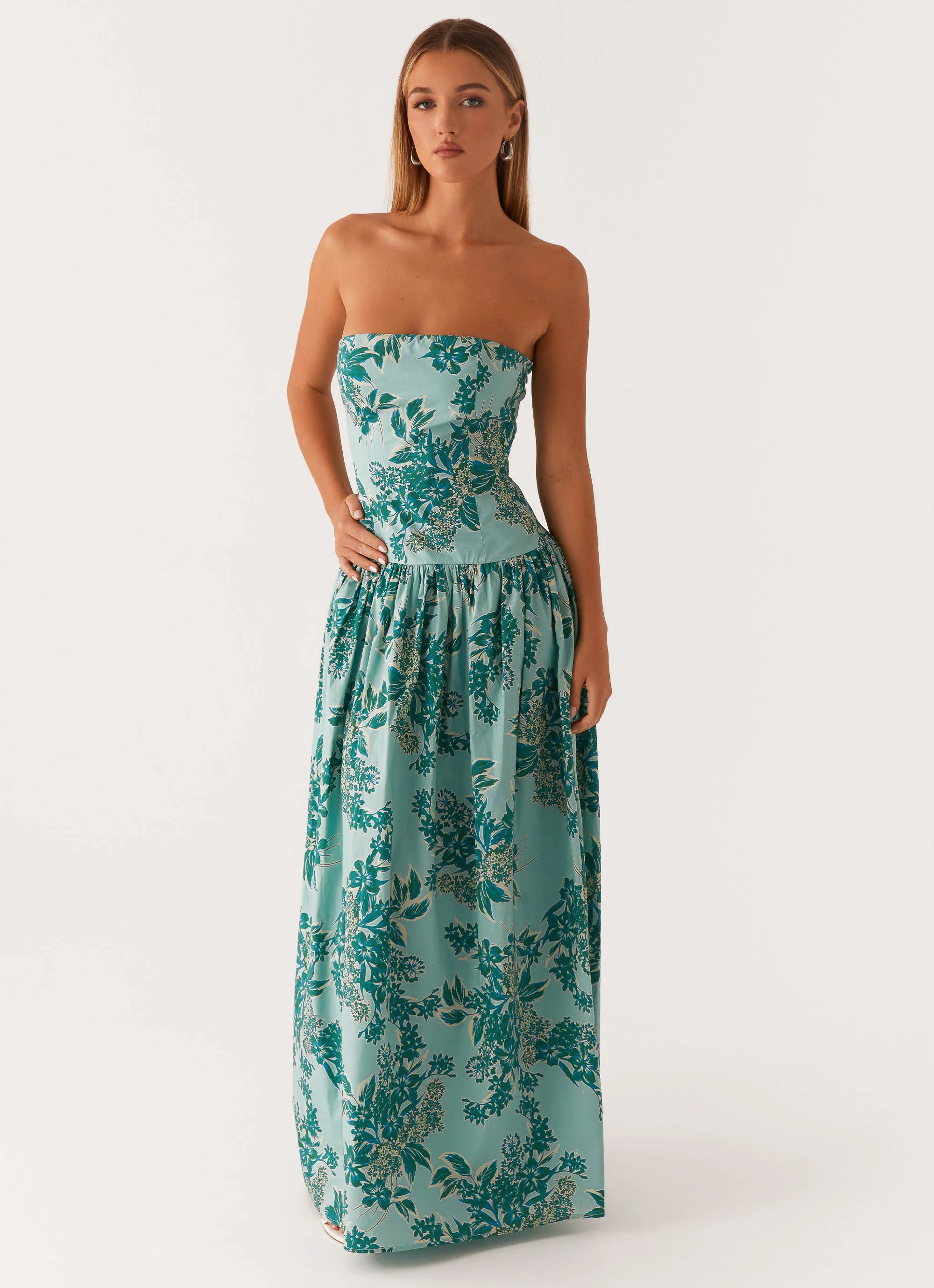 Andorra Maxi Dress - Cloud Nine Floral | Peppermayo (Global)
