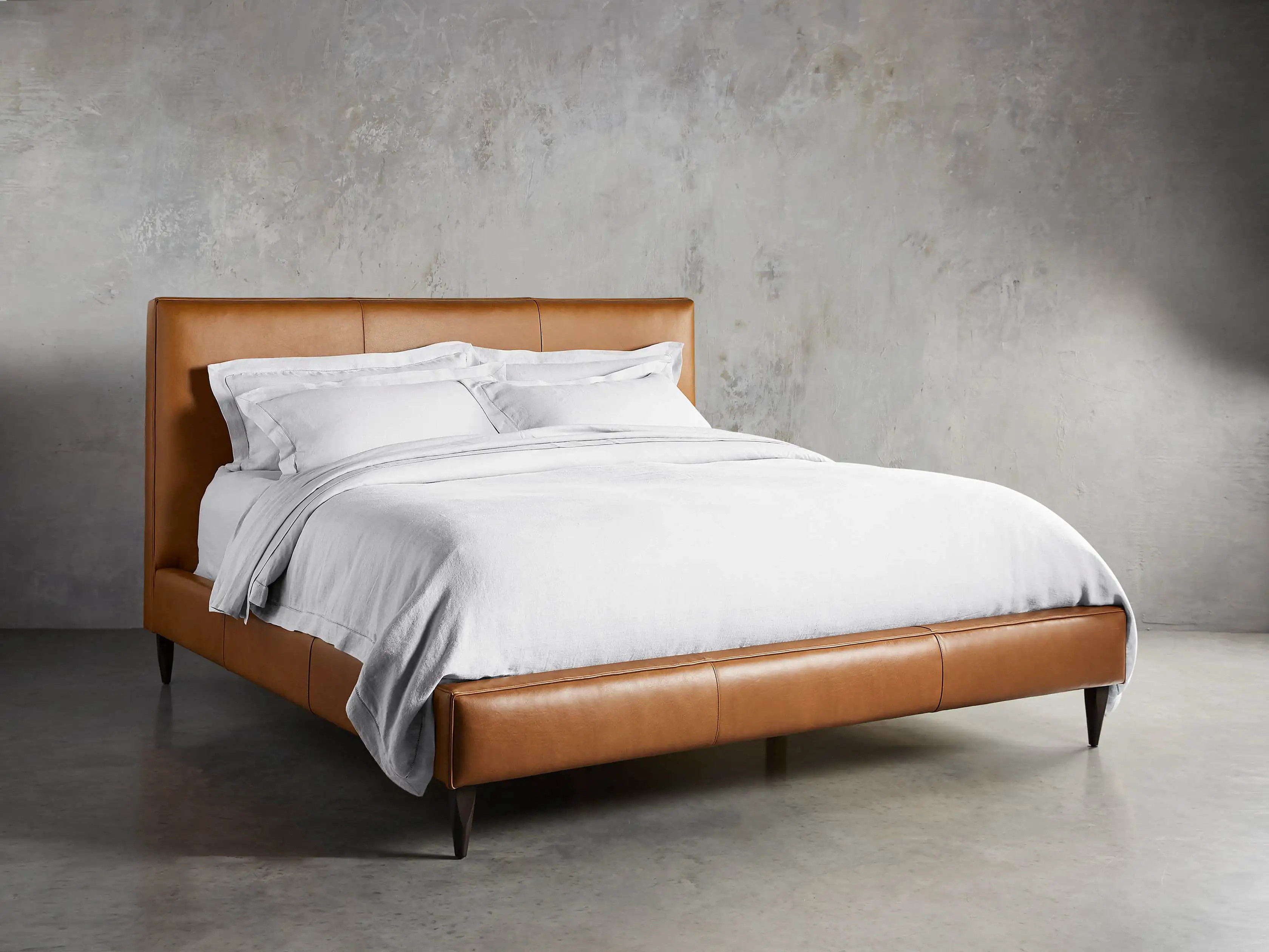Andes Leather Bed | Arhaus