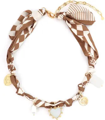 Charm Scarf Necklace | Nordstrom