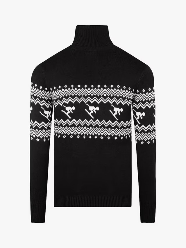 The Little TailorSlim Fit Ski Design Roll Neck Jumper | John Lewis (UK)