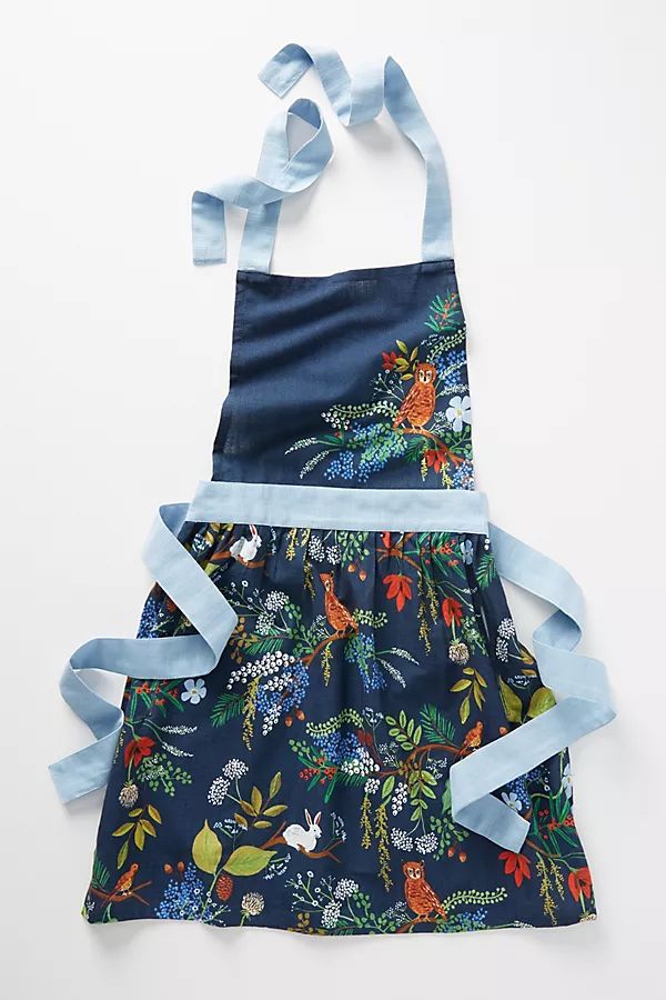 Rifle Paper Co. for Anthropologie Winter Floral Apron | Anthropologie (US)