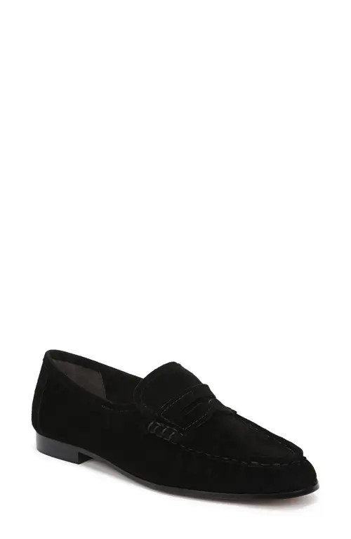 Sam Edelman Lizbeth Moc Toe Loafer in Black at Nordstrom, Size 5 | Nordstrom