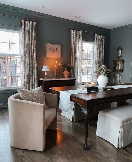 Dining room. Barrel chair. Dining room chair. 

#LTKstyletip #LTKhome