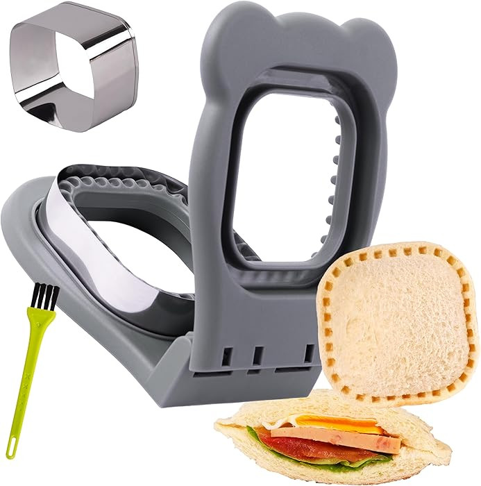 Uncrustables Sandwich Maker Sealer Cutter, Crustless Sandwich Cutter, PB&J Uncrustable Maker - Co... | Amazon (US)
