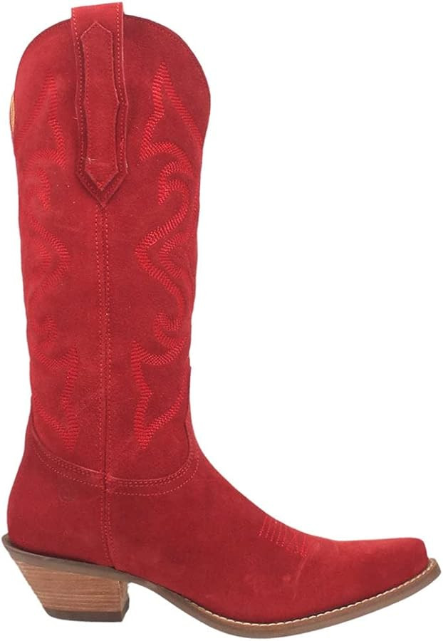 Dingo Boots Women's Out West Fashion Boot, Red, 6 | Amazon (US)