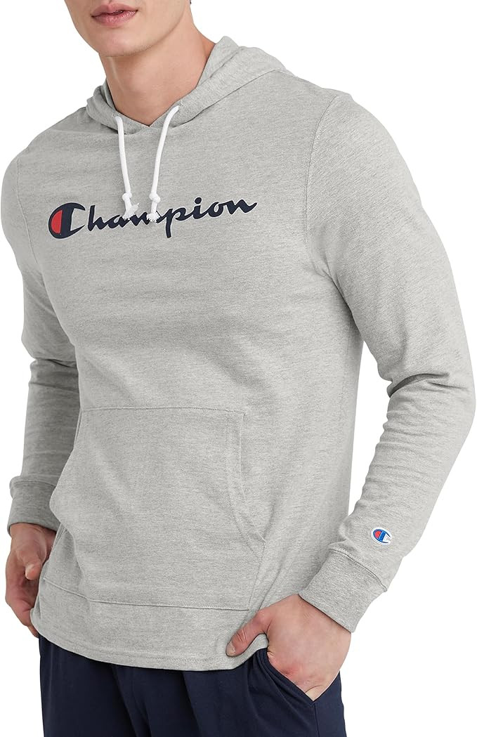Champion Men'S Hoodie, Midweight T-Shirt Hoodie, Soft And Comfortable T-Shirt Hoodie For Men | Amazon (US)
