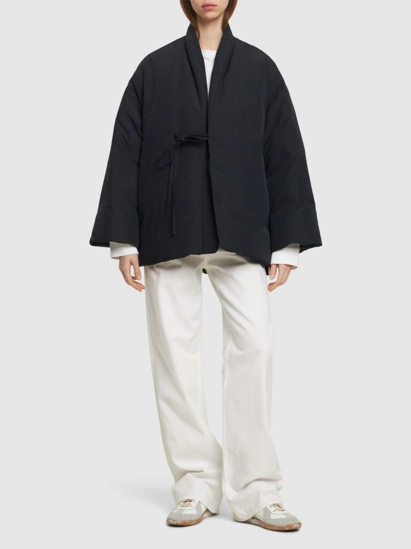 Water-repellent tech kimono down jacket | Luisaviaroma