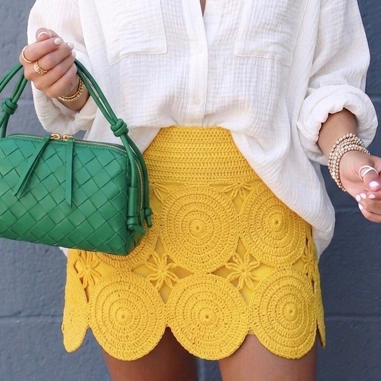 Beep beep mini skirt