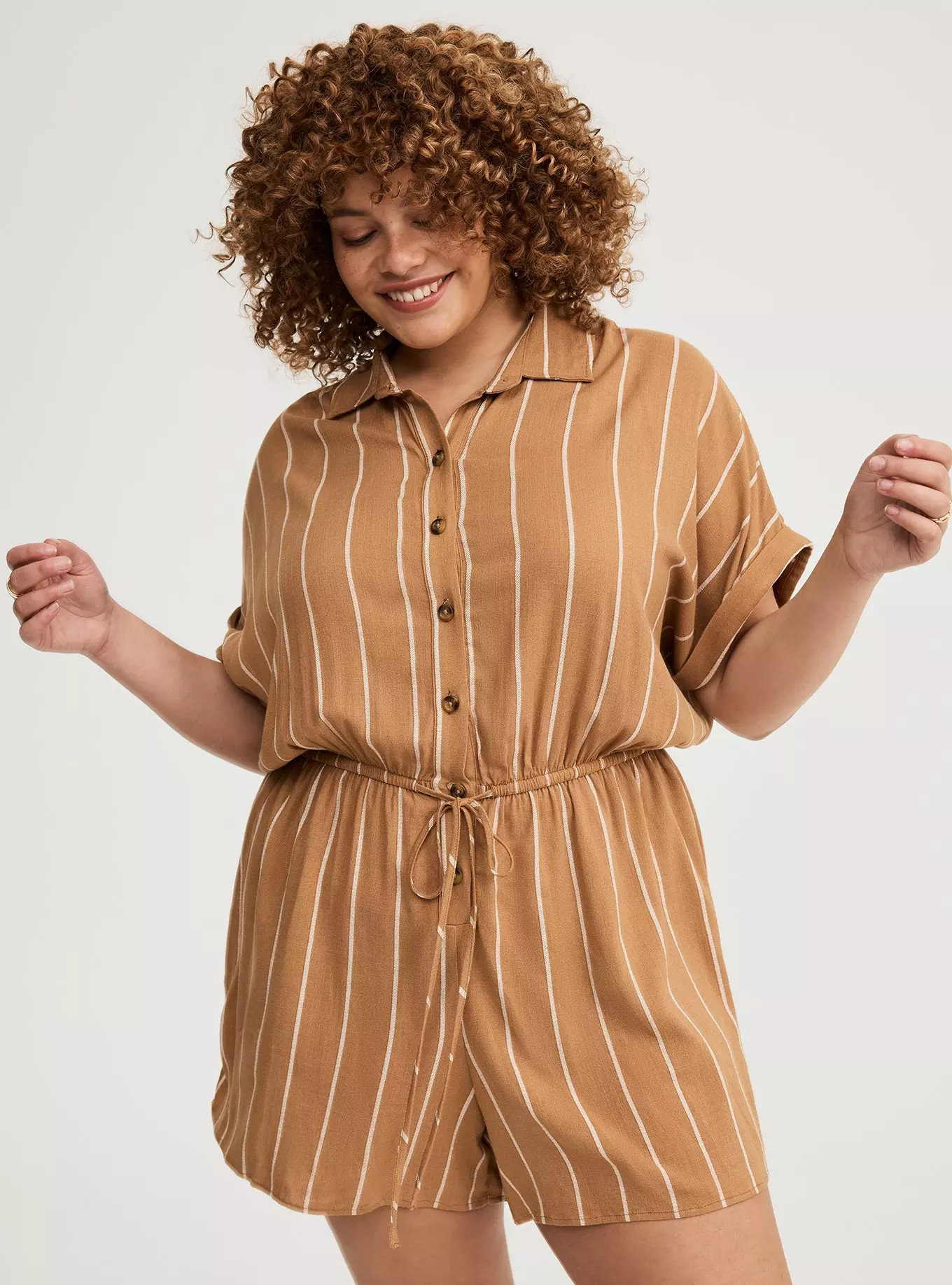Dolman-Shirt Romper | Torrid (US & Canada)