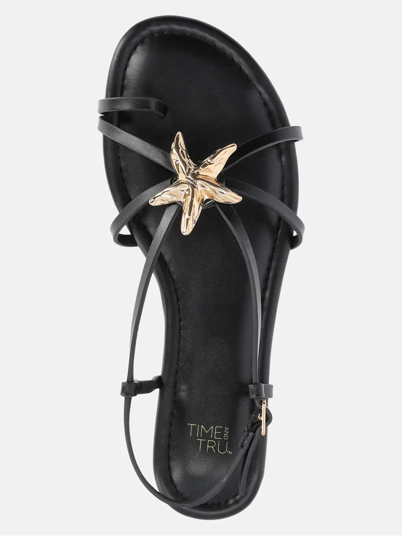 Time and Tru Women's Starfish Toe Ring Sandals | Walmart (US)