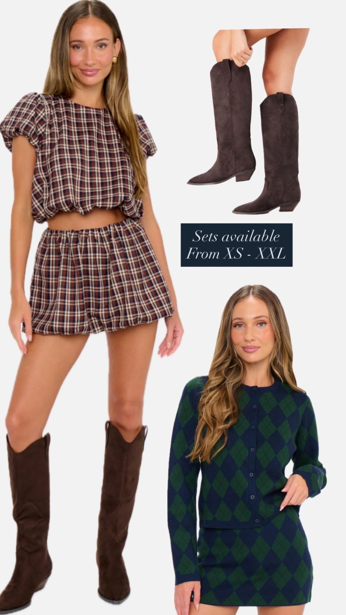 Cher would totally approve of this argyle set — daily edit cover from Found by Em