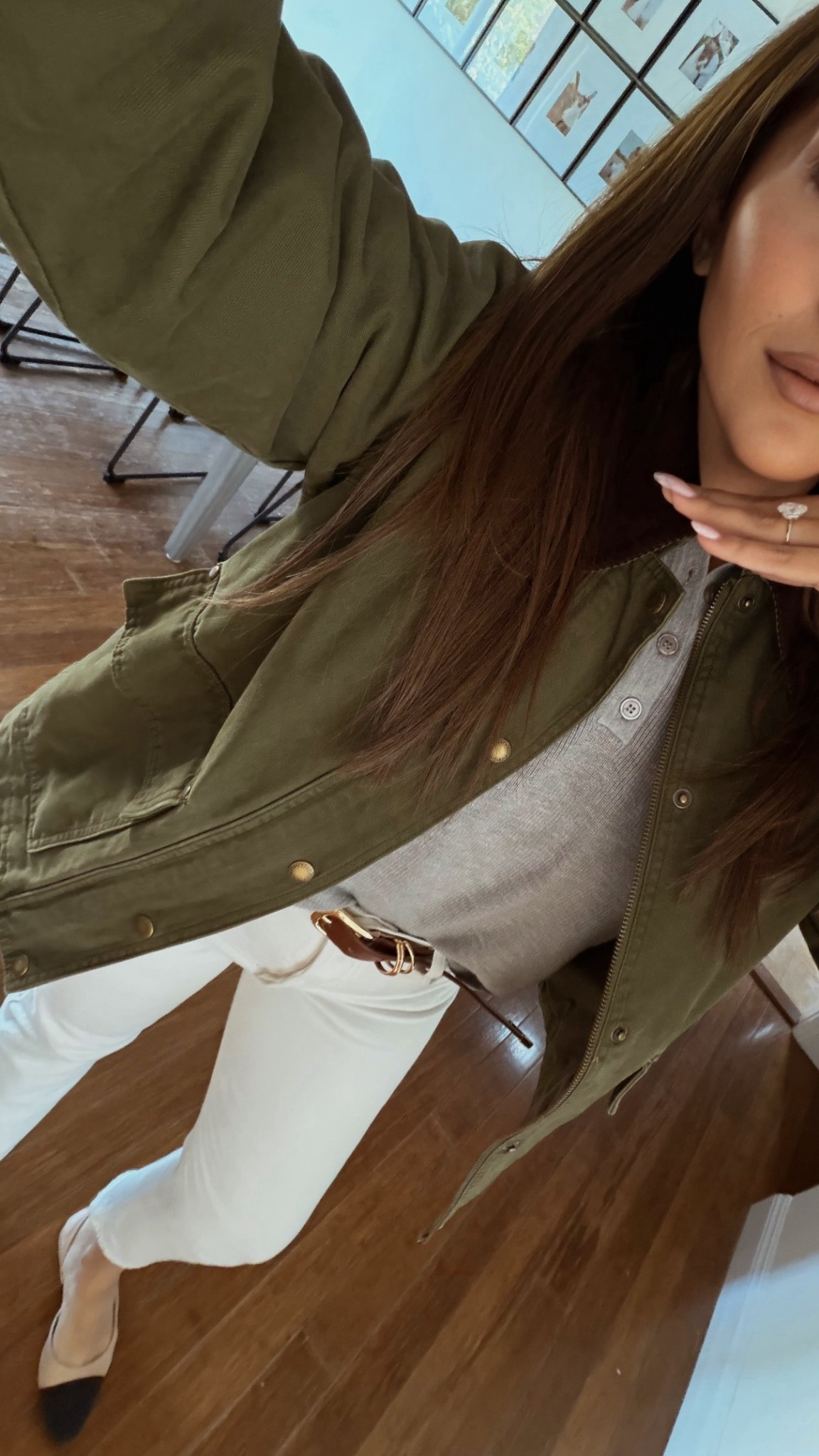 The most chic jacket to throw over any outfit 🤎 ￼#barnjacket

20% off today and under $80

#LTKdayinmylife #LTKgrwm #LTKootd