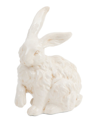 Hector Long Eared Rabbit Statuette Decor | TJ Maxx
