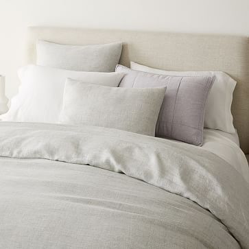 European Flax Linen Duvet Cover &amp; Shams | West Elm (US)