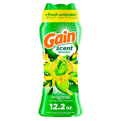 Gain Original Fireworks In-Wash Laundry Scent Booster Beads - 12.2oz: Plastic Bottle, HE Formulation, Odor Control | Target