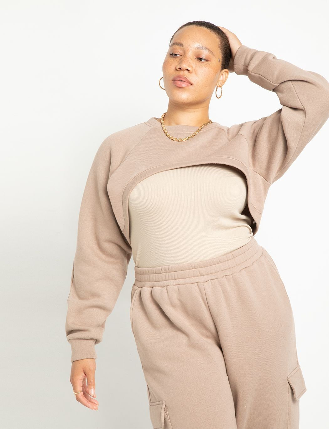 Cropped Pullover | Eloquii
