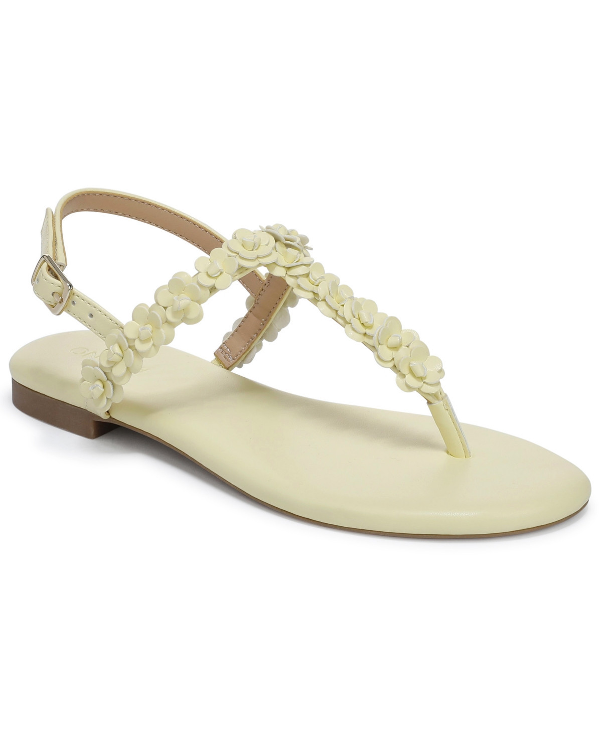 On 34th Women's Ariellaa Flat Thong Sandals, Macy's Exclusive - Yellow | Macy's