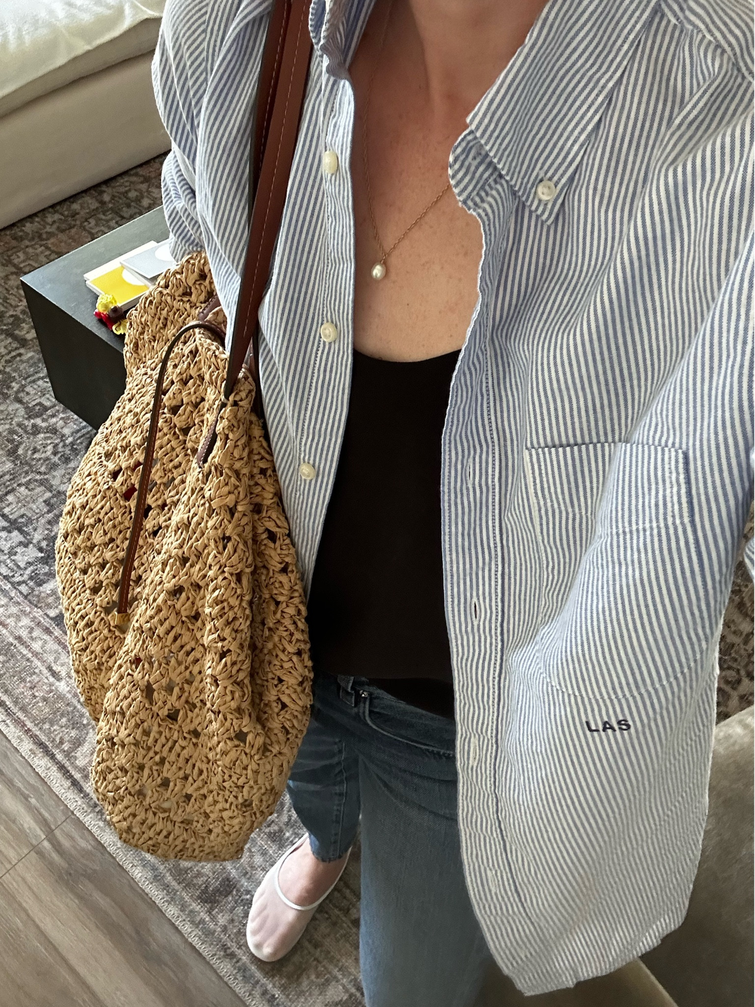 Girls’ lunch look. Mesh slides finally arrived after Memorial Day sale/preorder! 

#LTKunder100 #LTKSeasonal #LTKstyletip