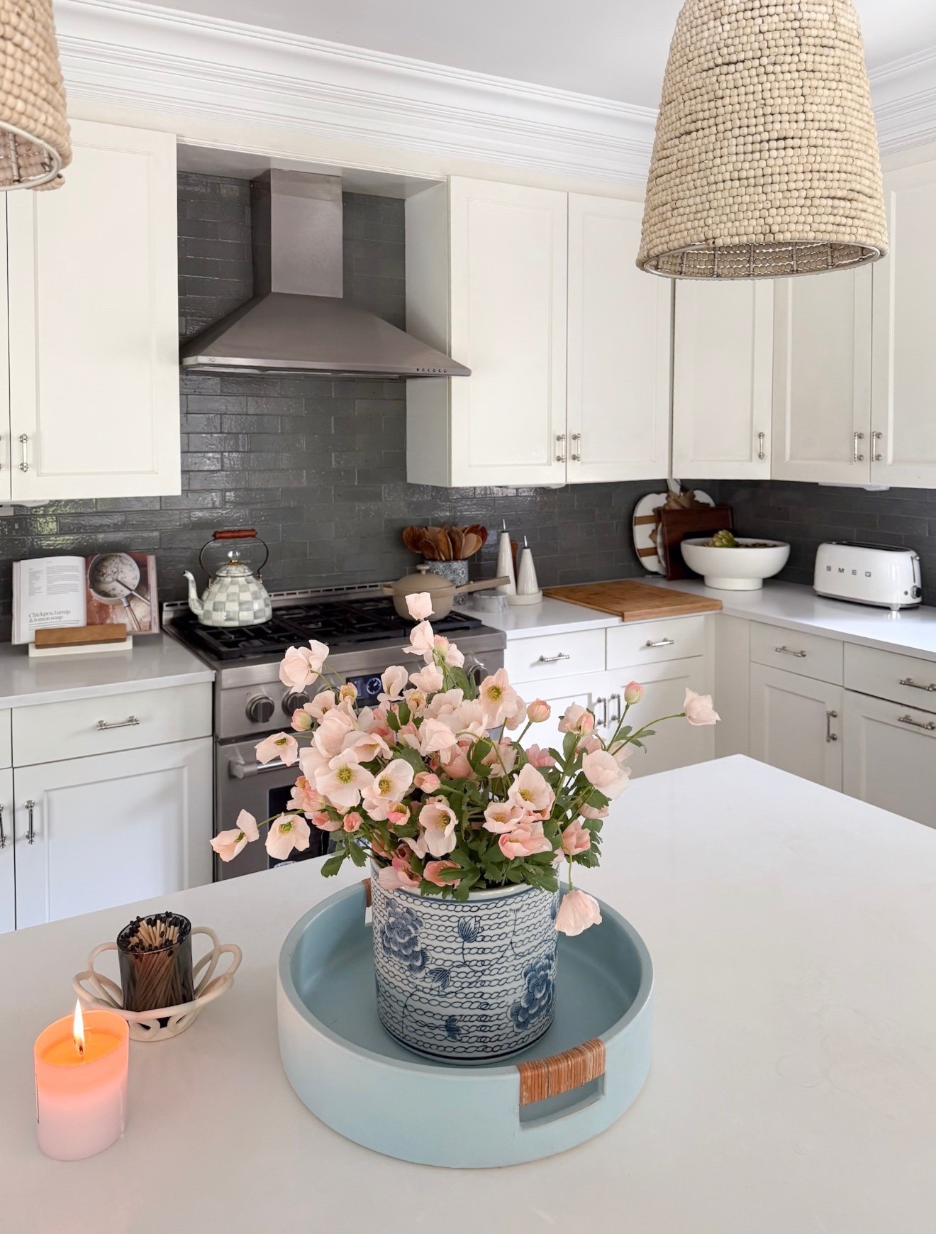 Spring kitchen loading! I’m willing some warmer weather with a few new accessories, spring poppies and a new candle that I’ve been loving! 

#LTKmorningroutine #LTKHome #LTKSeasonal