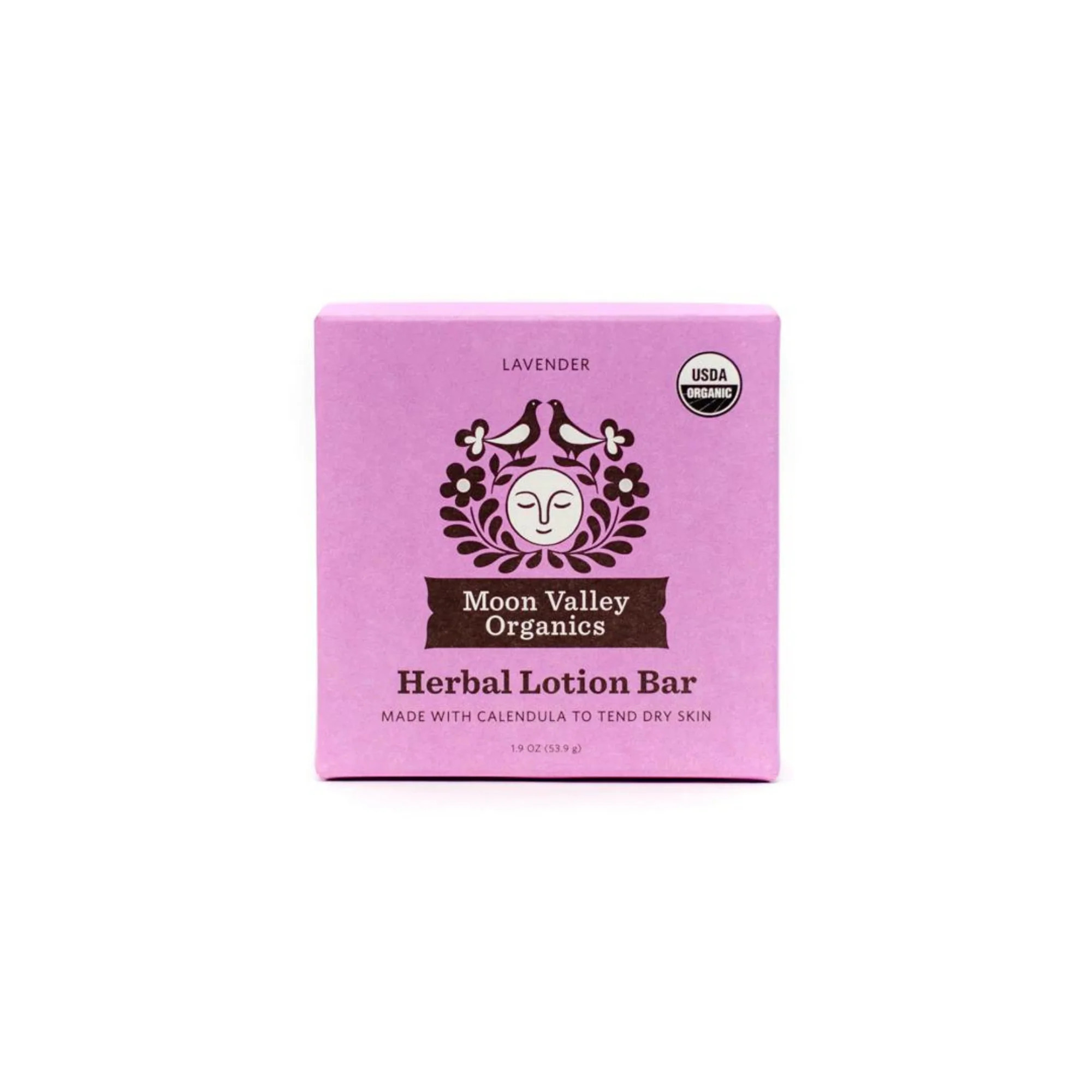 Moon Valley Organics Lavender Herbal Lotion Bar (1.9 oz) #10084944 | Smallflower