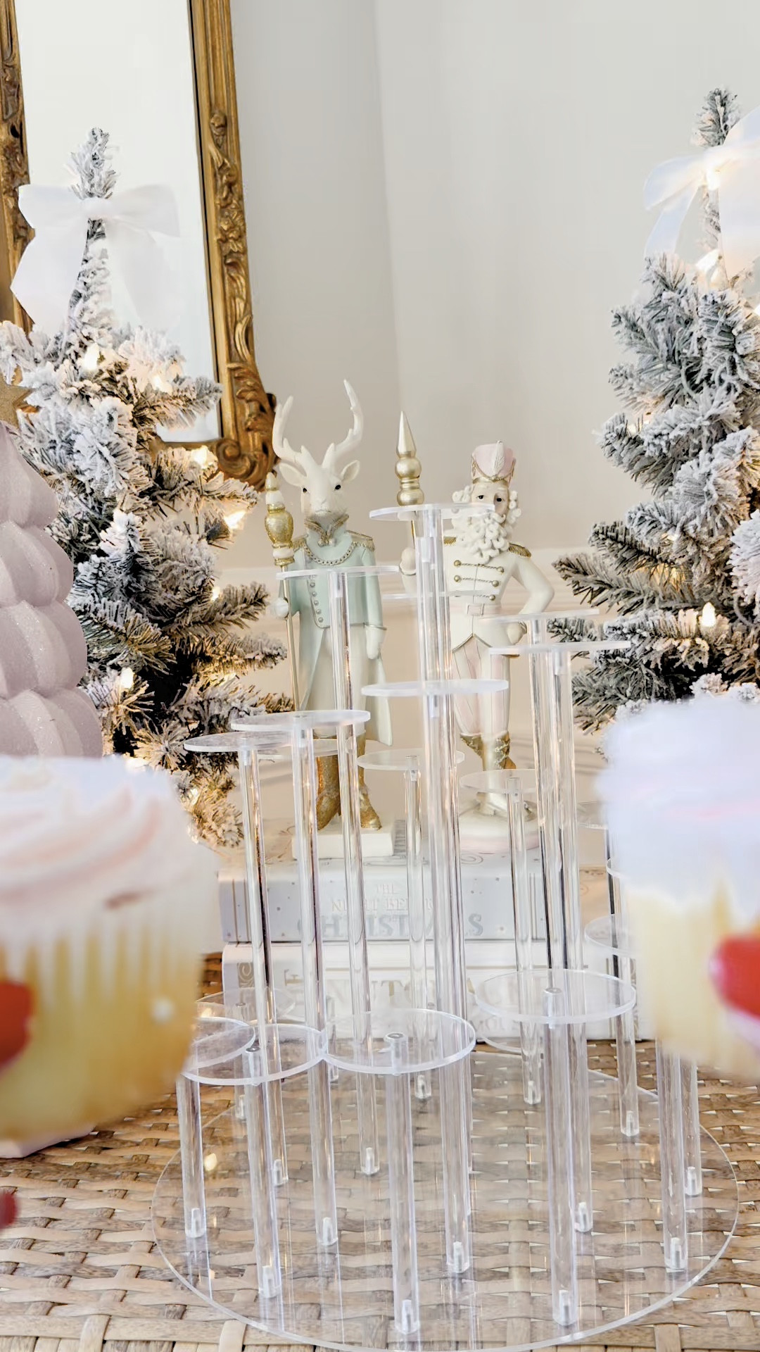 Holiday theme cupcakes! 

Level up your grocery store, cupcakes with some simple toppers and this beautiful acrylic stand

#LTKHoliday #LTKGiftGuide #LTKSeasonal