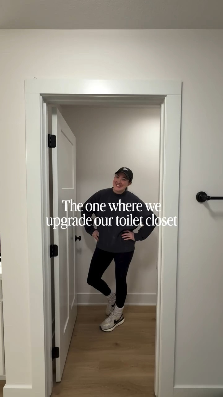 Crown molding was in…then we realized we put it up wrong. Cuts are all right but it’s almost like we slanted it too much? Either way, just came to say last time we killed it and this time we’re learning more. 

Back to the drawing board we go. Once the crown is up we can fill holes and paint it plus the ceiling. Then trying my hand at a new painted stripe design 🤭

Stick around. No one should have a boring toilet closet. 

#diy #bathroom #toiletcloset #ensuite #crown