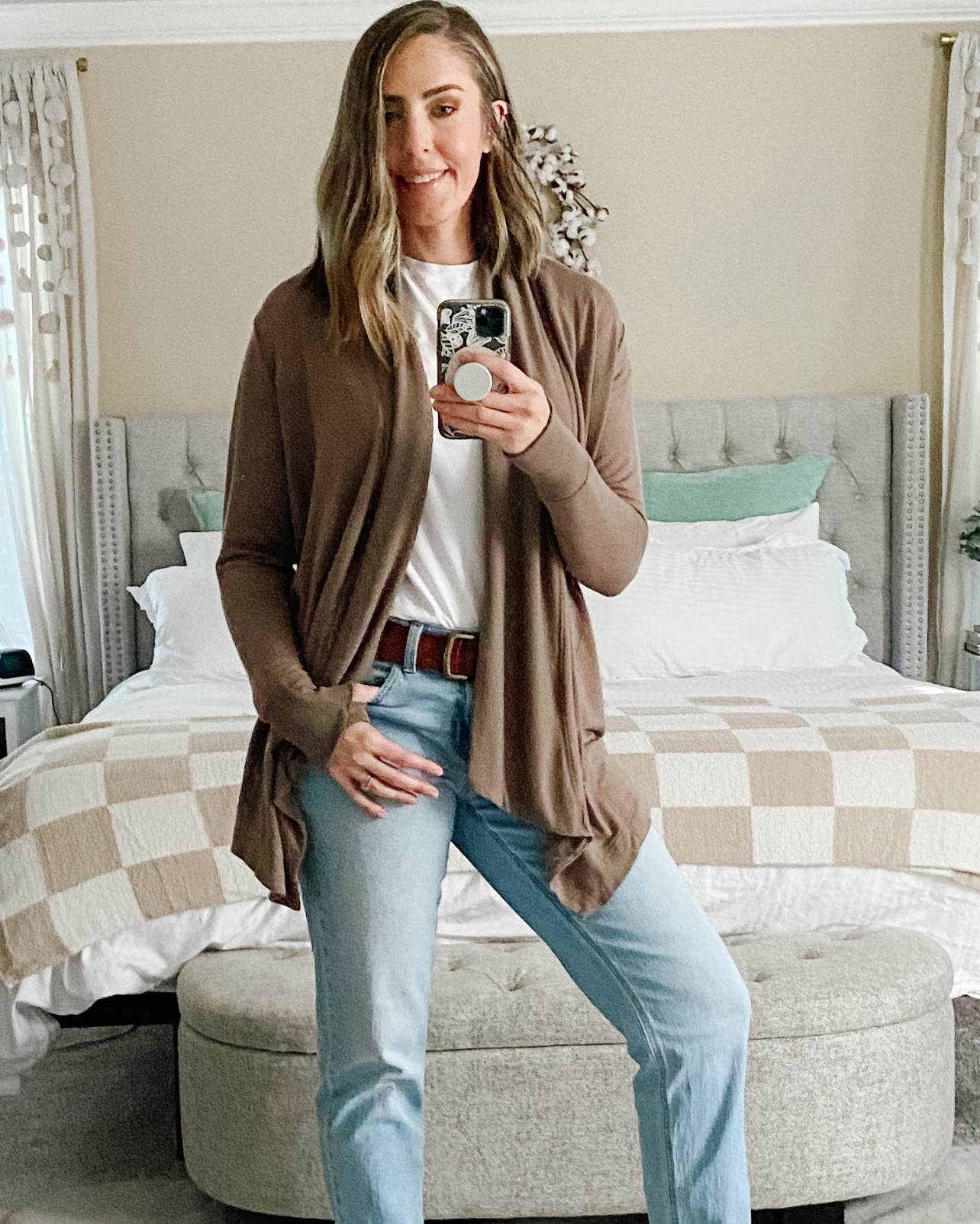 Elevate any outfit with this amazing wrap from Athleta. Styled this white tee and jeans look with a wrap and cute booties for a chic Fall outfit! You can even wear it with joggers for a comfy outfit! It’s on sale now for Labor Day weekend!

Pranayama Wrap | Athleta | size medium 
White tee | Lululemon | size 6
Jeans | old navy | size 6 tall
Boots | yellow box | size 11
Belt | amazon

Amazon fashion | fall fashion | jeans | boots | tall girl fashion 

#LTKFindsUnder100 #LTKSaleAlert #LTKStyleTip